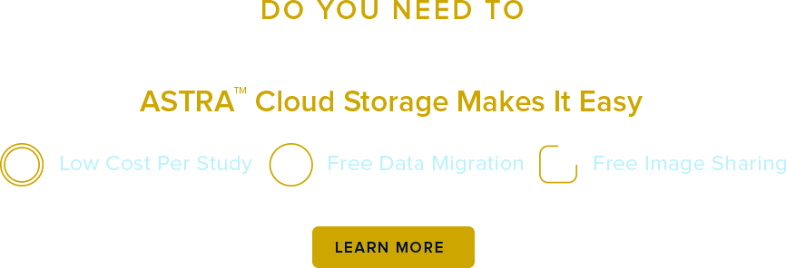 Do you need to increase image storage? ASTRA Cloud makes it easy